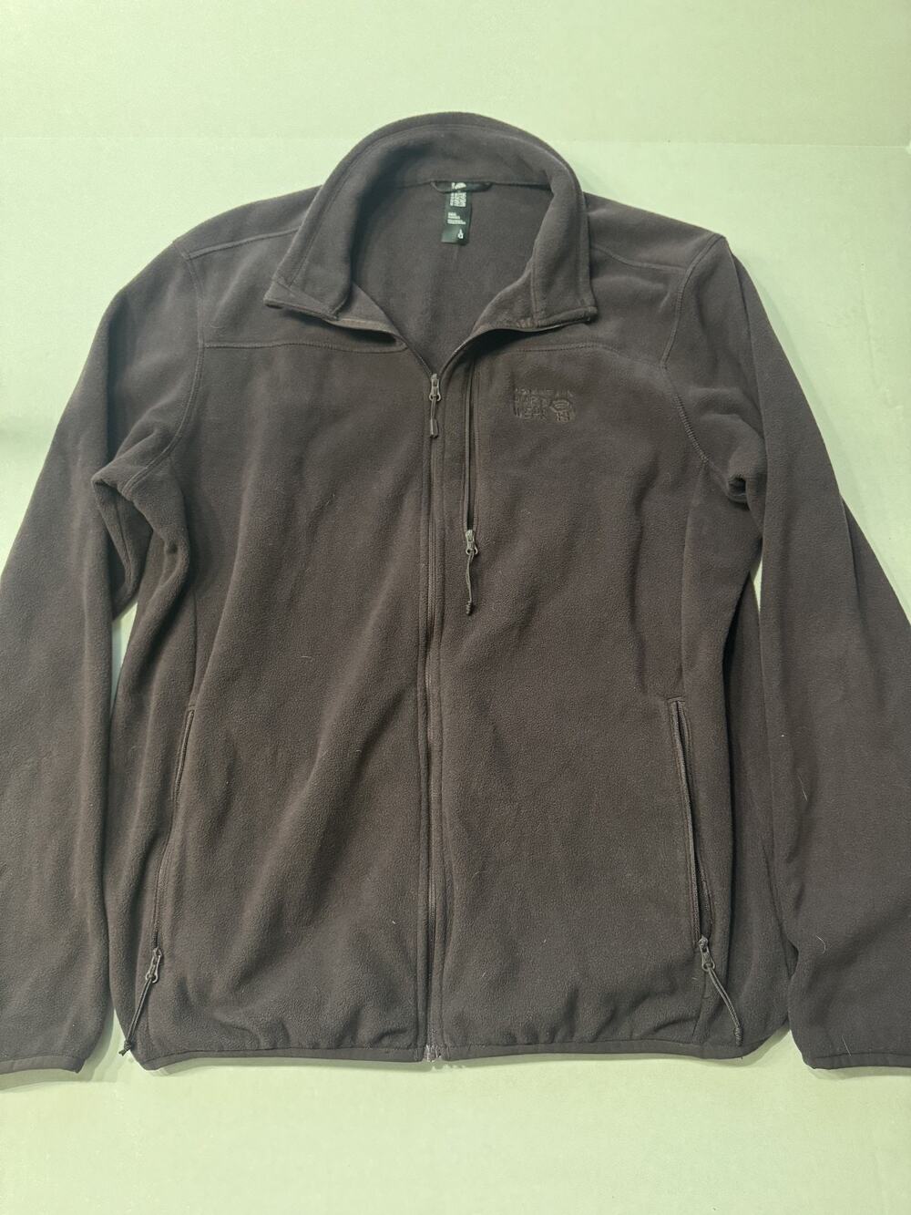 Mountain Hardware Jacket Fleece Full Zip Plum Mens Size L